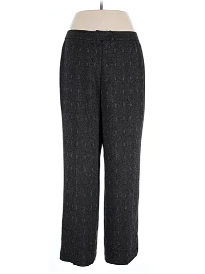 Pre-owned Larry Levine Dress Pants In Gray