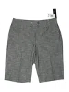 Larry Levine Dressy Shorts In Gray