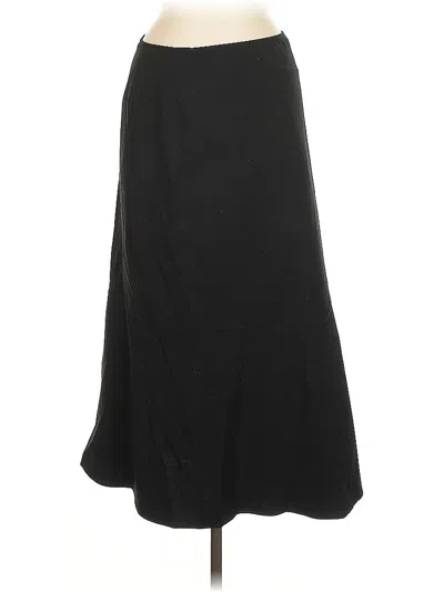 Pre-owned Larry Levine Formal Skirt In Black