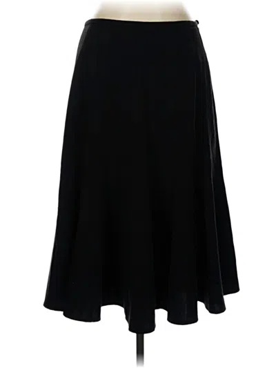 Pre-owned Larry Levine Formal Skirt In Black