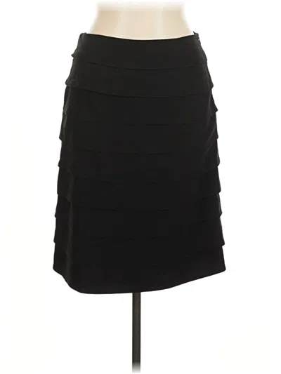 Pre-owned Larry Levine Formal Skirt In Black