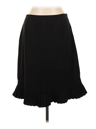 Pre-owned Larry Levine Formal Skirt In Black