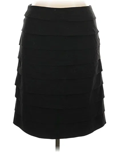 Pre-owned Larry Levine Formal Skirt In Black