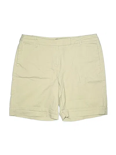 Pre-owned Larry Levine Khaki Shorts In Brown