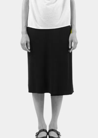 Lars Andersson Women's Knee Length Skirt-wrap In Black