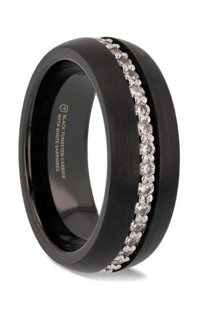 Larson Jewelers Tsar Tungsten Carbide Domed Ring In Black