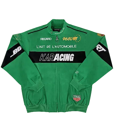 Pre-owned L'art De L'automobile Porsche 968 Design Team Jacket In Green
