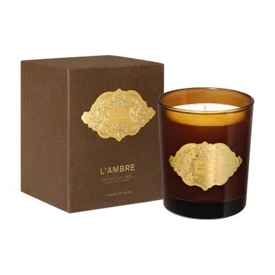 L'artisan Parfumeur Amber Candle 240g In Brown