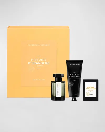 L'artisan Parfumeur Histoire Dorangers Fragrance Set In White