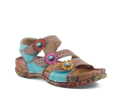 L'artiste A New Trio Sandal In Multi
