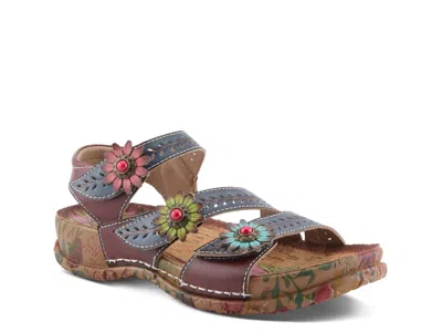 L'artiste A New Trio Sandal In Multi