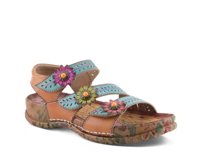 L'artiste A New Trio Sandal In Multi