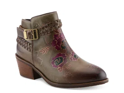 L'artiste Across Bootie In Green