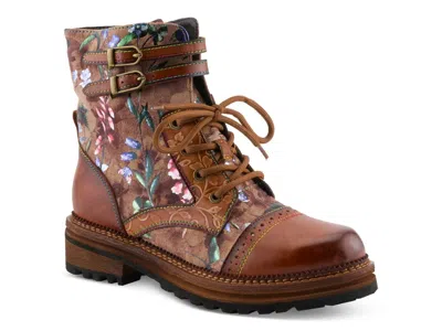 L'artiste All The Way Bootie In Brown