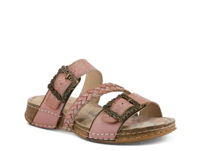 L'artiste Astra Platform Sandal In Pink