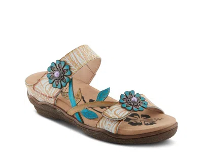 L'artiste Aymee Wedge Sandal In Multi