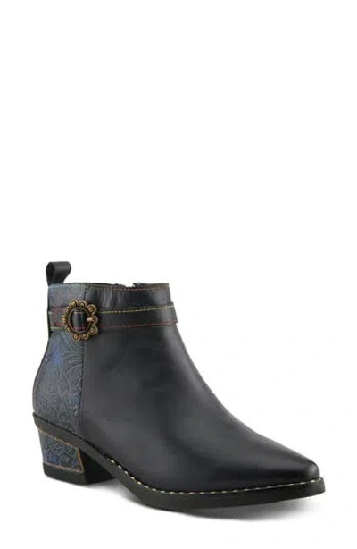 L'artiste By Spring Step Acree Bootie In Blue