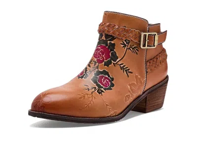 L'artiste By Spring Step Across Women's Boots Camel: Eu 40 (us Women's 9) M, Leather In Brown