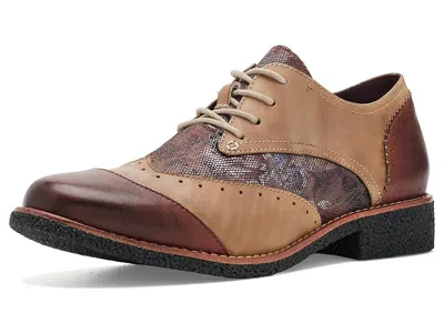 L'artiste By Spring Step Bargiasti-flo Women's Shoes Brown: Eu 42 (us Women's 10.5-11) M, Leather