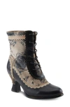 L'artiste By Spring Step Bewitch Bootie In Multi