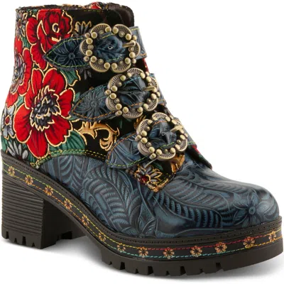 L'artiste By Spring Step Brazza Bootie In Multi