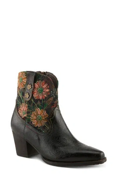 L'artiste By Spring Step Brydie Western Boot In Black
