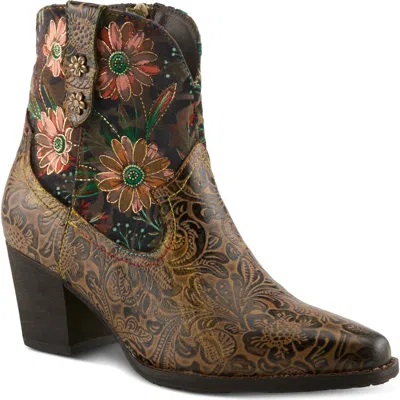 L'artiste By Spring Step Brydie Western Boot In Multi
