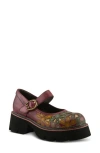 L'artiste By Spring Step Busybee Platform Mary Jane Shoe In Multi