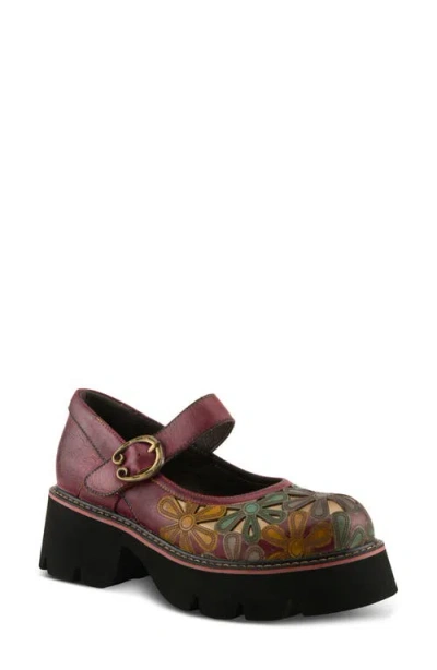 L'artiste By Spring Step Busybee Platform Mary Jane Shoe In Multi