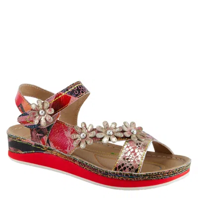 L'artiste By Spring Step Charieen Pink Multi Charleen-699 Women's