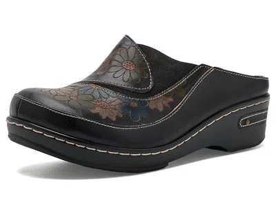 L'artiste By Spring Step Chino-dazis Women's Shoes Black: Eu 41 (us Women's 9.5-10) M, Leather In Multi