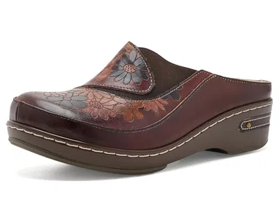 L'artiste By Spring Step Chino-dazis Women's Shoes Brown: Eu 35 (us Women's 5) M, Leather In Multi