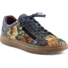 L'artiste By Spring Step Danli Sneaker In Animal Print