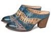 L'artiste By Spring Step Fantasee Mule In Blue