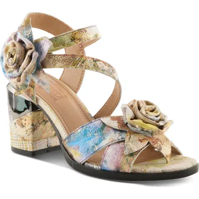L'artiste By Spring Step Flowerpower Sandal In Multi