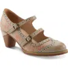 L'artiste By Spring Step Gaviria Mary Jane Pump In Multi