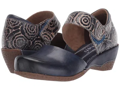 L'artiste By Spring Step Gloss-pansy In Blue