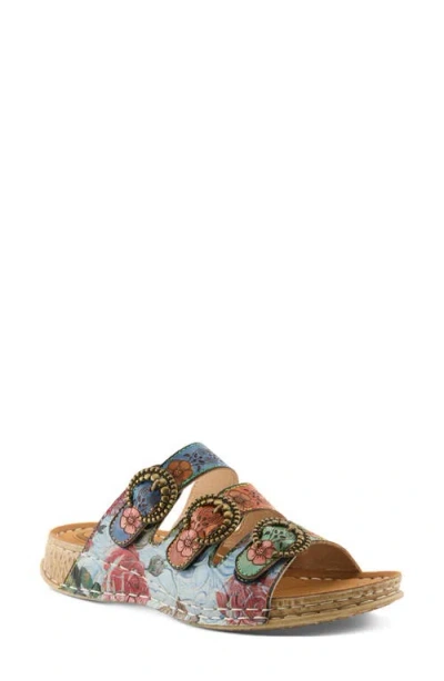 L'artiste By Spring Step Gotta Have Strappy Sandal In Multi