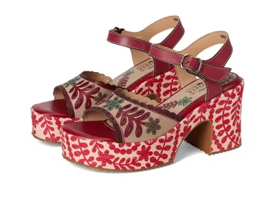 L'artiste By Spring Step Hendrix In Red
