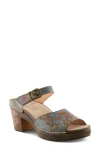 L'artiste By Spring Step Japhette Platform Sandal In Multi