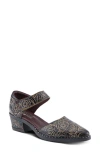 L'artiste By Spring Step Jazzberry Ankle Strap Pump In Multi