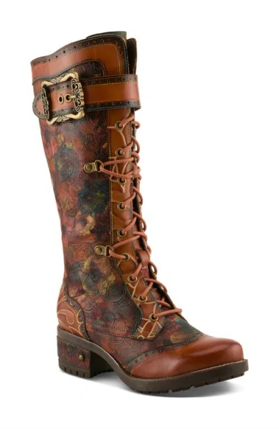 L'artiste By Spring Step Kisha Fall Knee High Boot In Multi