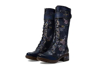 L'artiste By Spring Step Kisha-boss In Blue