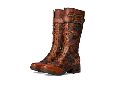 L'artiste By Spring Step Kisha-fall Women's Boots Camel Multi: Eu 39 (us Women's 8.5) M In Brown