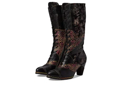 L'artiste By Spring Step Malagie Croco In Black