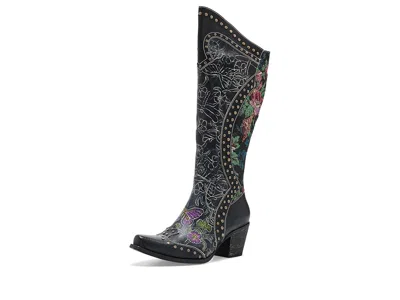 L'artiste By Spring Step Mallorie Women's Boots Black: Eu 37 (us Women's 6.5-7) M, Leather/textile