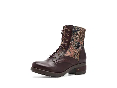 L'artiste By Spring Step Marty-flow Women's Boots Brown: Eu 43 (us Women's 11.5-12) M, Leather/velvet