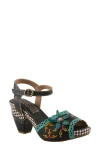 L'artiste By Spring Step Miabella Ankle Strap Sandal