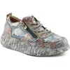 L'artiste By Spring Step Motion Platform Sneaker In Gray