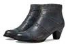 L'artiste By Spring Step Niobe Cap Toe Bootie In Blue